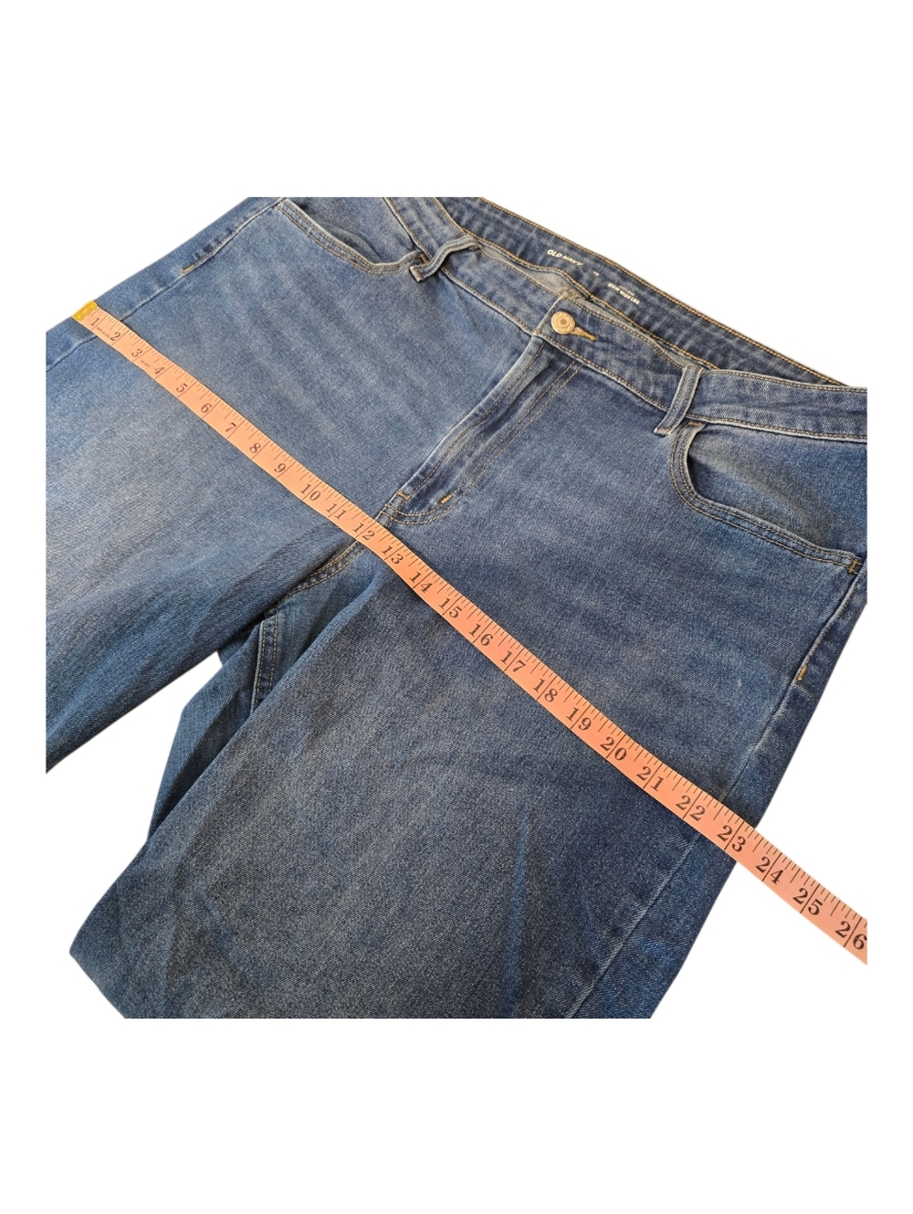 Old Navy High-Waisted Wow Wide-Leg Jeans In New Moon 18 - Picture 11 of 15